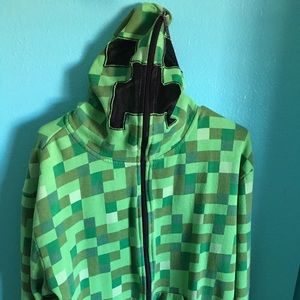 Minecraft Creeper hoodie